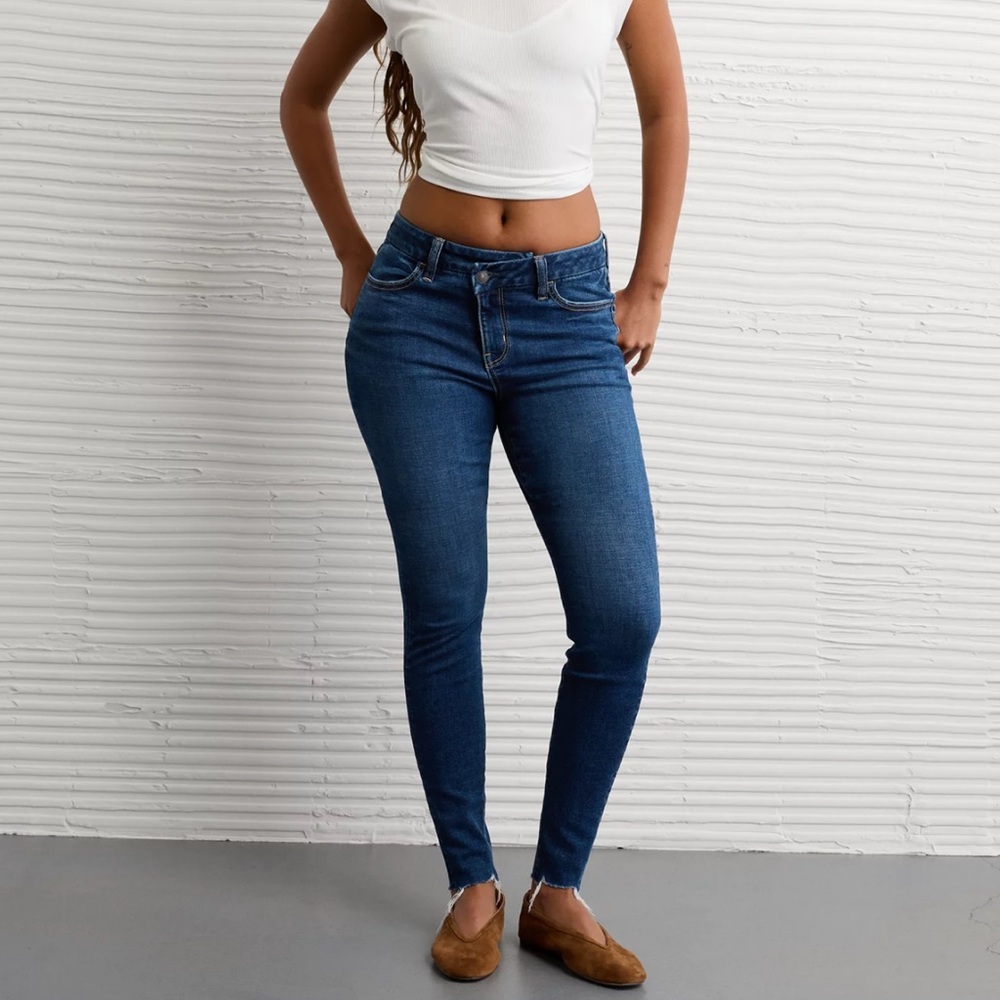 American Eagle Curvy High Rise Jegging 4 Long